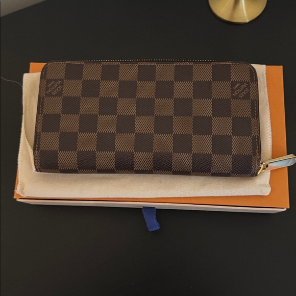 Louis Vuitton Zippy Wallet Damier Ebene Rose Ballerine - Picture 2 of 14